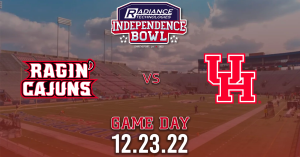 Ragin’ Cajuns, Houston Cougars set to face off in 2022 Independence Bowl